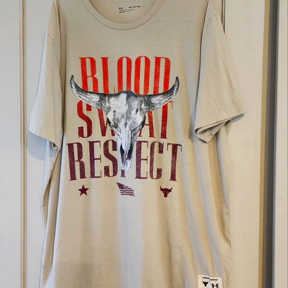 Under armour rock tshirt size 3xl
